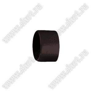 VCP08509BK заглушка торца провода; d=8,5мм; L=9,0мм; t=1,0мм; черный