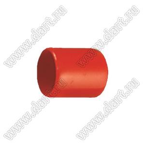 VCP08515R заглушка торца провода; d=8,5мм; L=15,0мм; t=1,0мм; красный