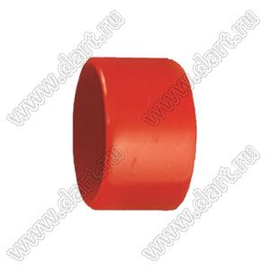 VCP15014R заглушка торца провода; d=15,0мм; L=14,0мм; t=1,2мм; красный