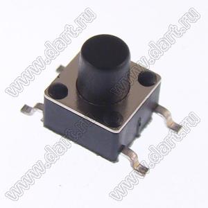TD-03XB-X (IT-1102WB) кнопка тактовая для поверхностного (SMD) монтажа; 6,0x6,0x7,0мм