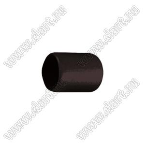VCP06513BK заглушка торца провода; d=6,5мм; L=13,0мм; t=1,0мм; черный