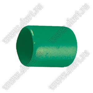 VCP11420G заглушка торца провода; d=11,4мм; L=20,0мм; t=1,2мм; зеленый