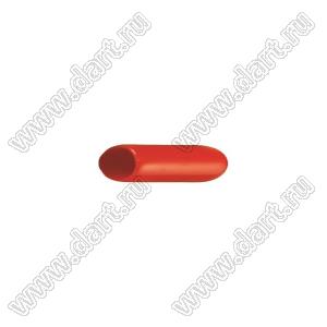 VCP02012R заглушка торца провода; d=2,0мм; L=12,0мм; t=0,8мм; красный
