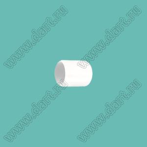 VCP04008W заглушка торца провода; d=4,0мм; L=8,0мм; t=0,8мм; белый