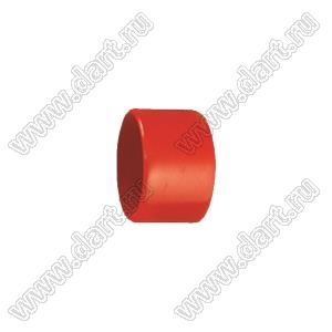 VCP08509R заглушка торца провода; d=8,5мм; L=9,0мм; t=1,0мм; красный
