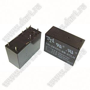 HLS-14F3L-DC24V-C (JW2SN-DC24, VTRI-24VDC-SB-2CM) реле электромагнитное; Uкат.=24В; Iконт.=5А