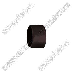 VCP07608BK заглушка торца провода; d=7,6мм; L=8,0мм; t=1,0мм; черный