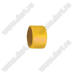 VCP08008Y заглушка торца провода; d=8,0мм; L=8,0мм; t=1,0мм; желтый