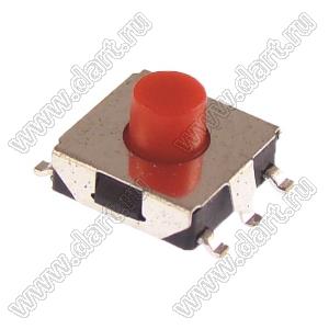 TD-07XD-X кнопка тактовая SMD экранированная; 6,2x6,2x8,0мм
