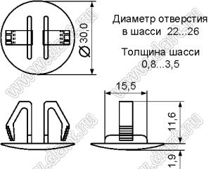 MBWK (заглушки круглых отверстий)