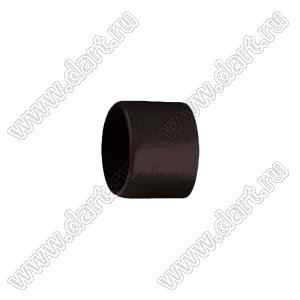 VCP08010BK заглушка торца провода; d=8,0мм; L=10,0мм; t=1,0мм; черный