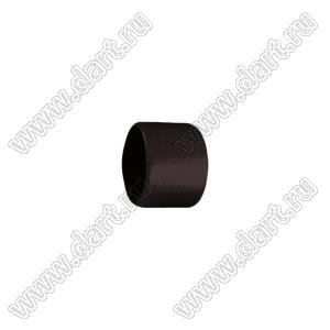 VCP06008BK заглушка торца провода; d=6,0мм; L=8,0мм; t=1,0мм; черный