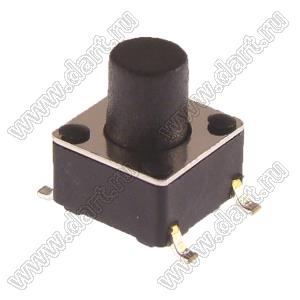 TD-06XC-X кнопка тактовая SMD; 6,0x6,0x7,3мм