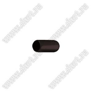 VCP02609BK заглушка торца провода; d=2,6мм; L=9,0мм; t=0,8мм; черный