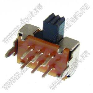 SK-22D02-PG4 переключатель движковый угловой 2P2T