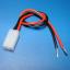18AWG-PHU-02-wires-RED-BLACK-150+10mm сборка кабельная длиной 150 мм с 2-конт. разъемом 3,96 мм
