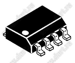 AT24C08N-10SA-2.7C (SOIC-8) микросхема двухпроводная последовательная автомобильная память EEPROM; EEPROM 8K (1024x8); Uпит.=2,7…5,5В; Tраб. -55…+125°C