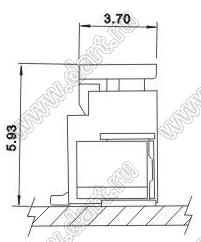 A1251-SMT-xxA (PicoBlade™ MOLEX 53398-xx00) серия