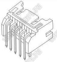 A2002-08AWX2 (PHD-2*8AW, S16B-PHDSS, W2103-16PDRTBWR) вилка двухрядная угловая на плату; шаг 2,00мм; 2x8-конт.