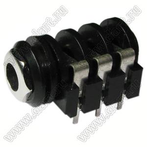 NYS215 (644.6P, 6.35-34G, CK-6.35-35B, SJ-6351) стерео гнездо 6,35 мм на плату