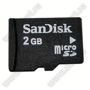 MicroSD-card 2GB карта памяти