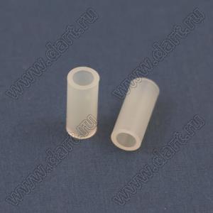 3-12 (CYX LED-5E*12) стойка трубчатая гладкая; d=3,2мм; A=12,0мм; нейлон-66 (UL); D=5,0мм