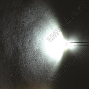 BL-UW567143-602 (BIN-9) светодиод круглый 4,8x4,75 мм; белый; X=0,30-0,31 Y=0,33-0,34; корпус прозрачный; 3,1...3,3V; 1000...2000мКд; 110°