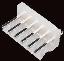 2219S-06 (PWL-6, A3961-06A, Molex 0009652068) вилка на плату прямая с фиксатором; шаг 3,96мм; 6-конт.; пластик