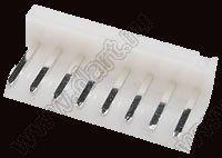2219S-08 (PWL-8, A3961-08A, Molex 0009652088) вилка на плату прямая с фиксатором; шаг 3,96мм; 8-конт.; пластик