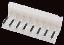 2219S-08 (PWL-8, A3961-08A, Molex 0009652088) вилка на плату прямая с фиксатором; шаг 3,96мм; 8-конт.; пластик