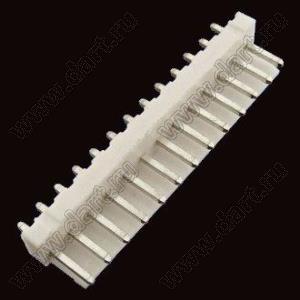 2114S-13 (PWL2-13, A3962-13A, MV-396™ Molex 0359781310) вилка прямая на плату; шаг 3,96мм; 13-конт.; пластик