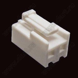 2114H-02 (PHU2-2, VHR-2N, A3962-02Y, MV-396™ Molex 0359770200) корпус розетки на кабель; шаг 3,96мм; 2-конт.; пластик
