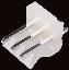 2219S-03 (3.96-3A, PWL-3, A3961-03A, Molex 0009652038) вилка на плату прямая с фиксатором; шаг 3,96мм; 3-конт.; пластик