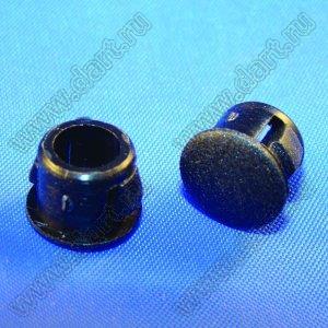 M50(B) заглушка круглого отверстия; нейлон-66 (UL); 94V-0, 94V-2; черный; 200