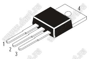 MBR20200CT (TO-220AB) два диода Шоттки с общим катодом 200V; 2x10A