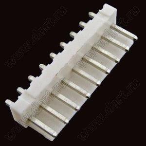 2114S-09 (PWL2-9, A3962-09A, MV-396™ Molex 0359780910) вилка прямая на плату; шаг 3,96мм; 9-конт.; пластик
