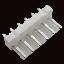 2114S-06 (PWL2-6, A3962-06A, MV-396™ Molex 0359780610) вилка прямая на плату; шаг 3,96мм; 6-конт.; пластик