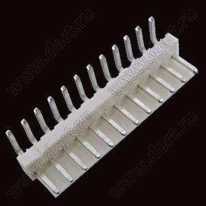 2114R-12 (PWL2-12R, A3962-12AW, MV-396™ Molex 0359781220) вилка угловая на плату; шаг 3,96мм; 12-конт.; пластик