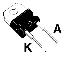 STPS1045D (TO-220AC) диоды Шоттки; VRRM=45В; IFM=10А; VFM=0,84В; Tраб. -40…+175°C; маркировка STPS1045D