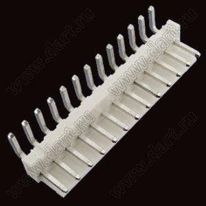 2114R-13 (PWL2-13R, A3962-13AW, MV-396™ Molex 0359781320) вилка угловая на плату; шаг 3,96мм; 13-конт.; пластик