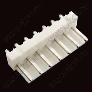2114S-07 (PWL2-7, A3962-07A, MV-396™ Molex 0359780710) вилка прямая на плату; шаг 3,96мм; 7-конт.; пластик