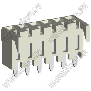 41815S-10 (Molex 0009484108, FPHSN-110TTW000) розетка прямая на плату, шаг 3,96 мм, 10 контактов; шаг 3,96мм; 10-конт.