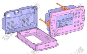 Case 1811 корпус цифрового панельного прибора 186x115x60 мм