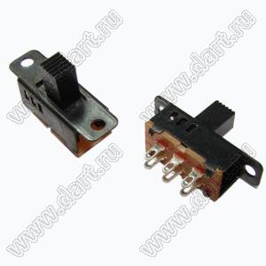 SS-23D32-G06 переключатель движковый прямой 2P2T