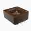 PLCC-32 (DS1032-32SDNT1A, 7310-32S) панелька для микросхемы в корпусе PLCC-32; 32-конт.