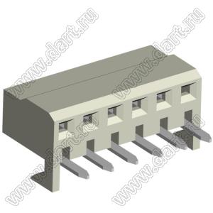 41815BE-13 (Molex 0009484139, FPHSN-113TTW002) розетка прямая на плату с обратным входом, шаг 3,96 мм, 13 контактов; шаг 3,96мм; 13-конт.