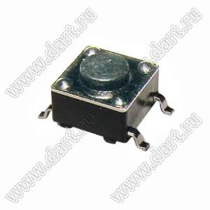 TD-06XG-X (KFC-A06-19-4.3H) T/R кнопка тактовая SMD; 6,0x6,0x4,3мм