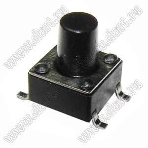 TD-06XD-X  (IT-1102WC)-T/R кнопка тактовая SMD; 6,0x6,0x8,0мм; в ленте на катушке