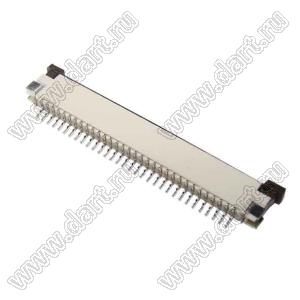 1223-32-03 (AF2K32A*S0T10_Q0Q1) розетка SMD для плоского шлейфа (FPC); шаг 1,0мм; 32-конт.; контакты сверху
