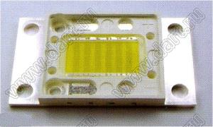 P20CY143 светодиод мощный 20W прямоугольный; желтый 585-590нм; 500-700лм; 110град
